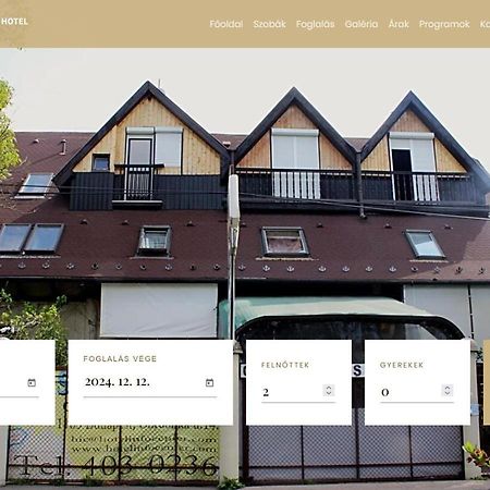 Sashalom Hotel Budapeşte Dış mekan fotoğraf
